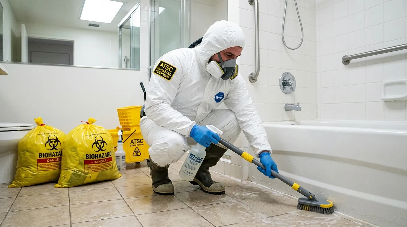 Decontamination equipment deployed for Blood Cleanup in Aransas Pass